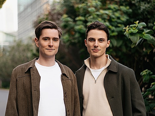 Listen Labs founders Florian Juengermann and Alfred Wahlforss. Photo credit: Kate Kondratieva